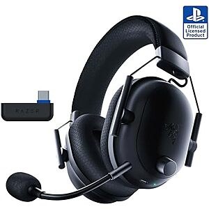 $76.18 | Razer BlackShark V2 Pro Wireless PlayStation Gaming Headset, Black at Amazon